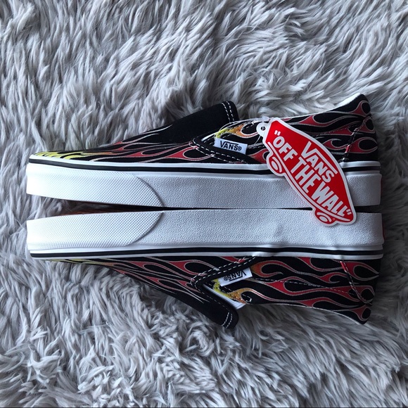 Vans Mash Up Flames Classic Slip-On 🔥 - Picture 6 of 8